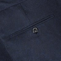 2 pinces blue flannel trousers Alternative Image