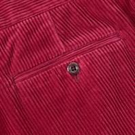 Cherry 2 pleated corduroy trousers Alternative Image