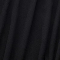 Black short sleeves knitwear polo shirt Alternative Image