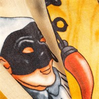 Pulcinella scarf in camel cashmere Alternative Image