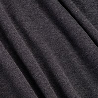 Grey Long-Sleeve Knitted T-Shirt Alternative Image