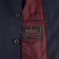 Blue tasmania wool single-breasted jacket "SW1" Alternative Image