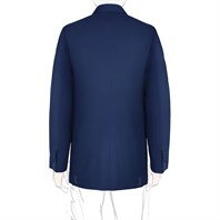 Light blue tasmania wool single-breasted jacket “SW1” Alternative Image