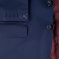 Light blue tasmania wool single-breasted jacket “SW1” Alternative Image