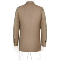 Double-breasted jacket in solaro fabric “SW1” Alternative Image