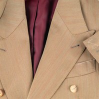 Double-breasted jacket in solaro fabric “SW1” Alternative Image