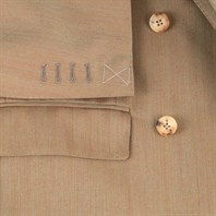 Double-breasted jacket in solaro fabric “SW1” Alternative Image