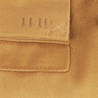 Cappotto doppio petto in cashmere cammello Immagine alternativa