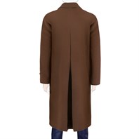 Brown Llama raglan coat Alternative Image