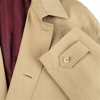 Beige Raglan raincoat Alternative Image