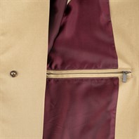 Beige Raglan raincoat Alternative Image