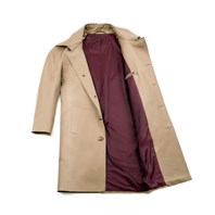 Beige Raglan raincoat Alternative Image