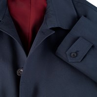 Blue Raglan raincoat Alternative Image