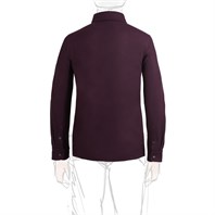 Wine cashmere shirt Alternative Image