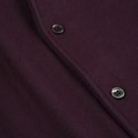 Wine cashmere shirt Alternative Image