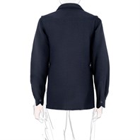 St. Moritz cashmere jacket in blue herringbone Alternative Image