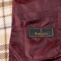 Vintage Archive St. Moritz cashmere jacket in beige check Alternative Image