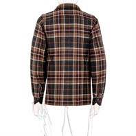 Vintage Archive St. Moritz cashmere jacket in brown check Alternative Image