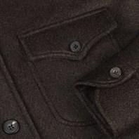 Vintage Archive brown cashmere safari jacket Alternative Image