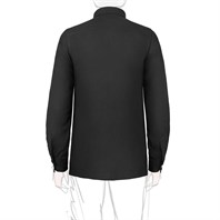 Black wool safari jacket Alternative Image