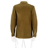 Olive green corduroy safari jacket Alternative Image