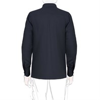 Blue cashmere safari jacket Alternative Image