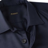 Blue cashmere safari jacket Alternative Image