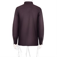 Bordeaux cashmere safari jacket Alternative Image