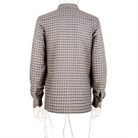 Vintage Archive wool safari jacket in beige pied de poule Alternative Image