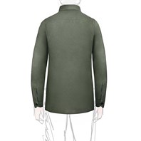Green linen safari jacket Alternative Image