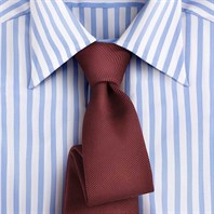 Light blue striped cotton Alternative Image