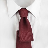 White cotton tuxedo shirt with pleated ' Alternative Image