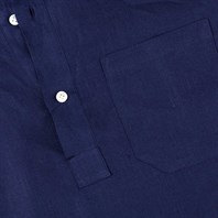 Bluette linen polo shirt Alternative Image