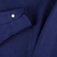 Bluette linen polo shirt Alternative Image
