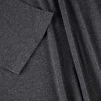 T-shirt manica corta in maglia grigia Immagine alternativa