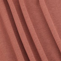 T-shirt manica corta in maglia rosa antico Immagine alternativa