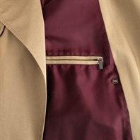 Beige Waterproof trench coat Alternative Image