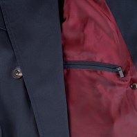 Blue Waterproof trench coat Alternative Image