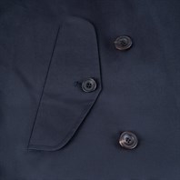 Blue Waterproof trench coat Alternative Image