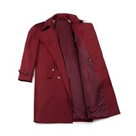 Bordeaux Waterproof trench coat Alternative Image