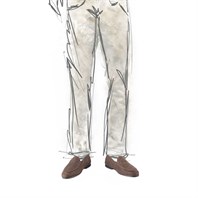 Luisiana suede loafers in brown Alternative Image