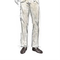 Brown leather loafer Alternative Image