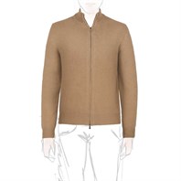 Rhum cashmere sweater with zip Alternative Image