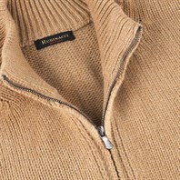 Rhum cashmere sweater with zip Alternative Image
