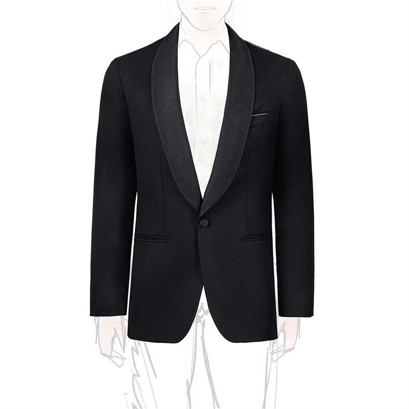 Tuxedo black jacket