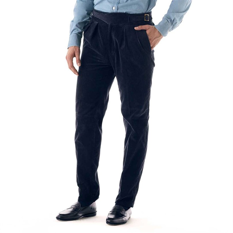 Asphalt corduroy manny trousers