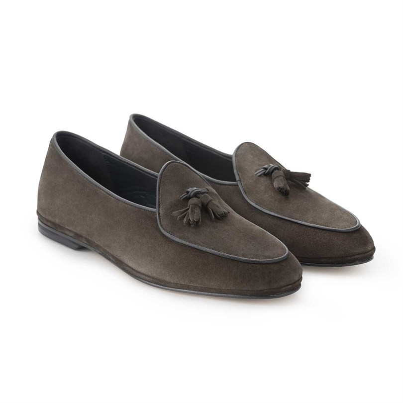 Marphy in camoscio marrone