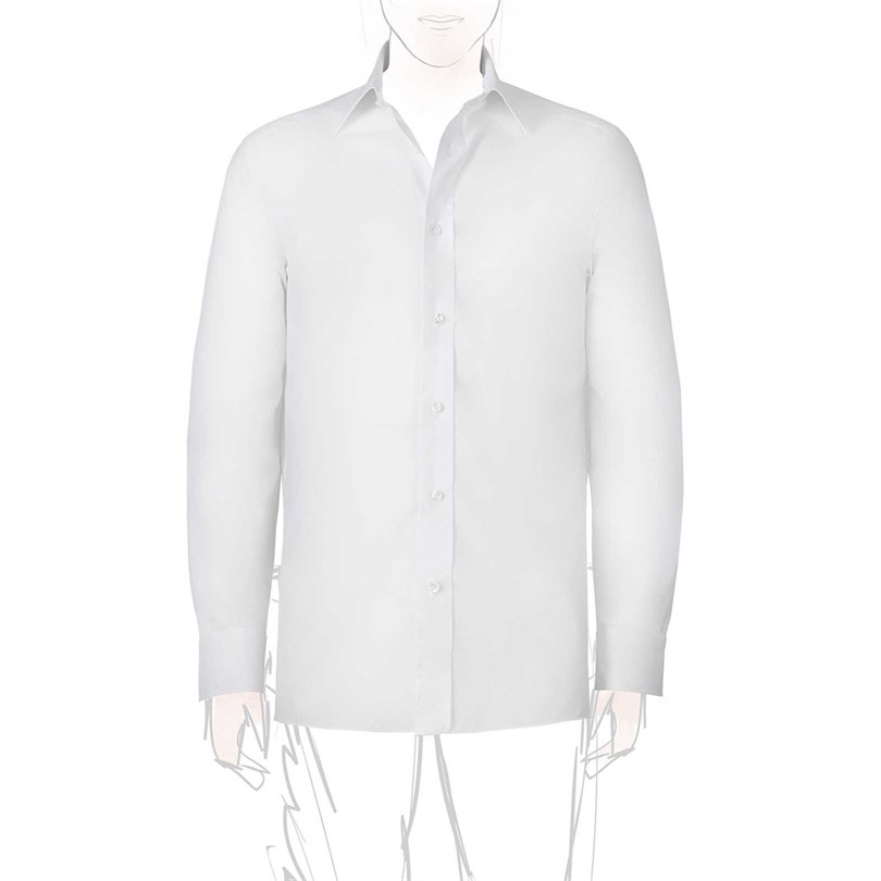White cotton shirt