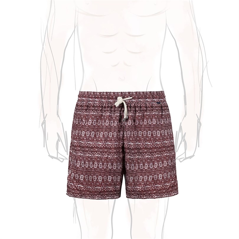 Bordeaux azteco swimtrunks