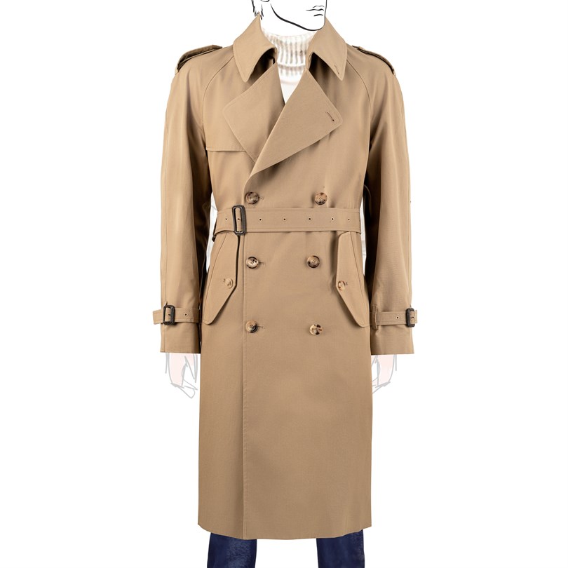 Beige Waterproof trench coat